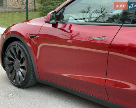 Красный Тесла Model Y, объемом двигателя 0 л и пробегом 4 тыс. км за 34999 $, фото 45 на Automoto.ua