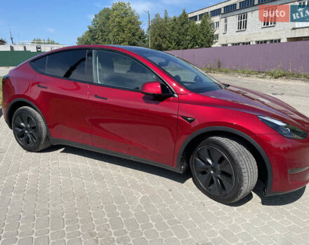 Красный Тесла Model Y, объемом двигателя 0 л и пробегом 2 тыс. км за 34500 $, фото 7 на Automoto.ua