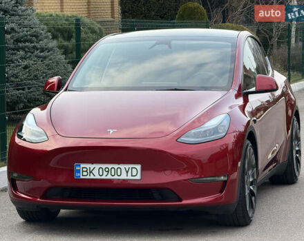 Красный Тесла Model Y, объемом двигателя 0 л и пробегом 4 тыс. км за 34999 $, фото 31 на Automoto.ua