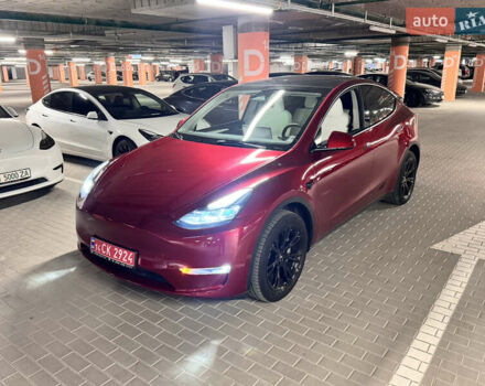 Красный Тесла Model Y, объемом двигателя 0 л и пробегом 12 тыс. км за 28880 $, фото 6 на Automoto.ua