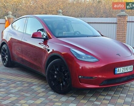 Красный Тесла Model Y, объемом двигателя 0 л и пробегом 20 тыс. км за 32000 $, фото 5 на Automoto.ua