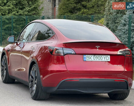 Красный Тесла Model Y, объемом двигателя 0 л и пробегом 4 тыс. км за 34999 $, фото 29 на Automoto.ua