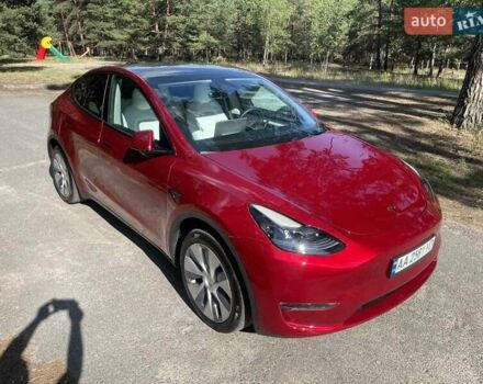 Красный Тесла Model Y, объемом двигателя 0 л и пробегом 28 тыс. км за 38300 $, фото 11 на Automoto.ua