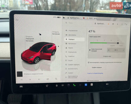 Красный Тесла Model Y, объемом двигателя 0 л и пробегом 26 тыс. км за 28900 $, фото 17 на Automoto.ua