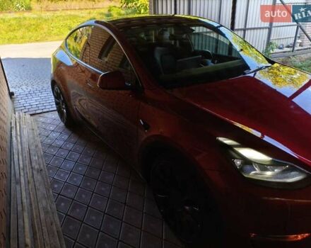 Красный Тесла Model Y, объемом двигателя 0 л и пробегом 21 тыс. км за 36500 $, фото 22 на Automoto.ua