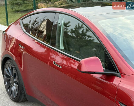 Красный Тесла Model Y, объемом двигателя 0 л и пробегом 4 тыс. км за 34999 $, фото 6 на Automoto.ua