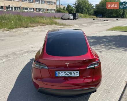 Красный Тесла Model Y, объемом двигателя 0 л и пробегом 2 тыс. км за 34500 $, фото 13 на Automoto.ua