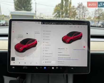 Червоний Тесла Model Y, об'ємом двигуна 0 л та пробігом 19 тис. км за 23800 $, фото 15 на Automoto.ua
