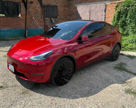 Красный Тесла Model Y, объемом двигателя 0 л и пробегом 22 тыс. км за 30500 $, фото 19 на Automoto.ua
