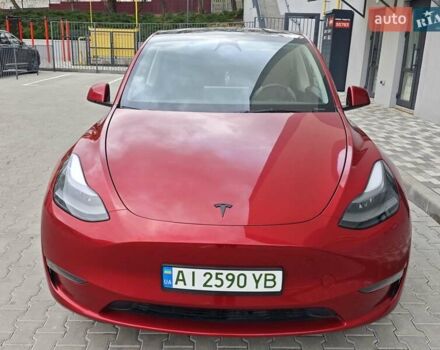 Красный Тесла Model Y, объемом двигателя 0 л и пробегом 20 тыс. км за 32000 $, фото 8 на Automoto.ua
