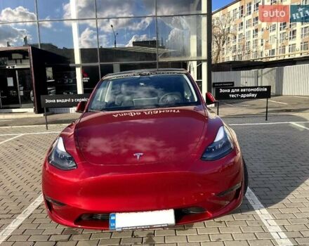 Красный Тесла Model Y, объемом двигателя 0 л и пробегом 7 тыс. км за 30500 $, фото 5 на Automoto.ua
