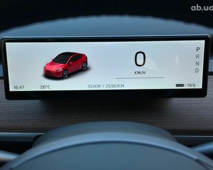 Красный Тесла Model Y, объемом двигателя 0 л и пробегом 26 тыс. км за 29940 $, фото 30 на Automoto.ua