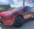 Красный Тесла Model Y, объемом двигателя 0 л и пробегом 2 тыс. км за 34500 $, фото 1 на Automoto.ua