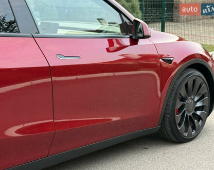 Красный Тесла Model Y, объемом двигателя 0 л и пробегом 4 тыс. км за 34999 $, фото 44 на Automoto.ua