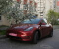 Красный Тесла Model Y, объемом двигателя 0 л и пробегом 4 тыс. км за 31800 $, фото 1 на Automoto.ua
