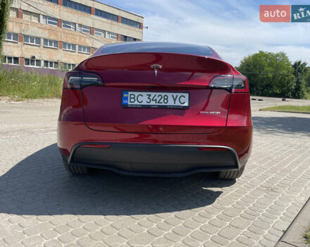 Красный Тесла Model Y, объемом двигателя 0 л и пробегом 2 тыс. км за 34500 $, фото 12 на Automoto.ua