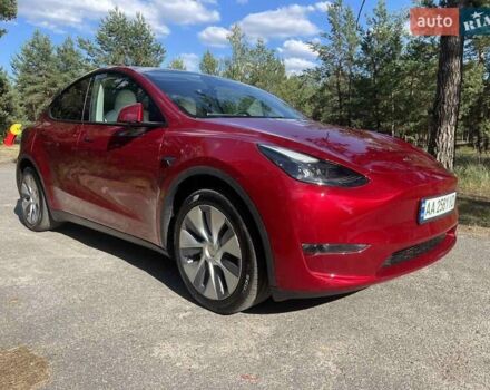 Красный Тесла Model Y, объемом двигателя 0 л и пробегом 28 тыс. км за 38300 $, фото 10 на Automoto.ua