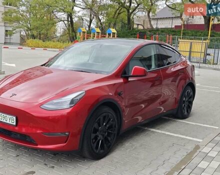 Красный Тесла Model Y, объемом двигателя 0 л и пробегом 20 тыс. км за 32000 $, фото 31 на Automoto.ua
