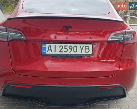 Красный Тесла Model Y, объемом двигателя 0 л и пробегом 20 тыс. км за 32000 $, фото 26 на Automoto.ua