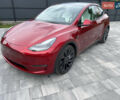 Красный Тесла Model Y, объемом двигателя 0 л и пробегом 1 тыс. км за 41900 $, фото 3 на Automoto.ua