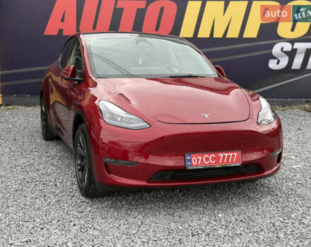 Червоний Тесла Model Y, об'ємом двигуна 0 л та пробігом 8 тис. км за 26200 $, фото 4 на Automoto.ua