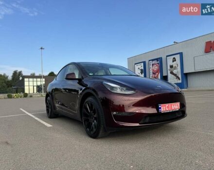 Красный Тесла Model Y, объемом двигателя 0 л и пробегом 42 тыс. км за 34990 $, фото 7 на Automoto.ua