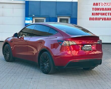 Красный Тесла Model Y, объемом двигателя 0 л и пробегом 26 тыс. км за 29940 $, фото 6 на Automoto.ua