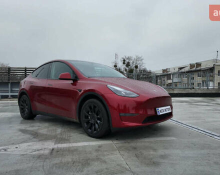 Червоний Тесла Model Y, об'ємом двигуна 0 л та пробігом 10 тис. км за 32490 $, фото 1 на Automoto.ua