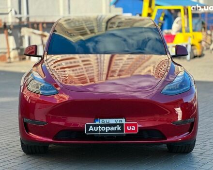 Красный Тесла Model Y, объемом двигателя 0 л и пробегом 26 тыс. км за 29940 $, фото 1 на Automoto.ua