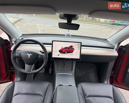 Красный Тесла Model Y, объемом двигателя 0 л и пробегом 26 тыс. км за 28900 $, фото 8 на Automoto.ua