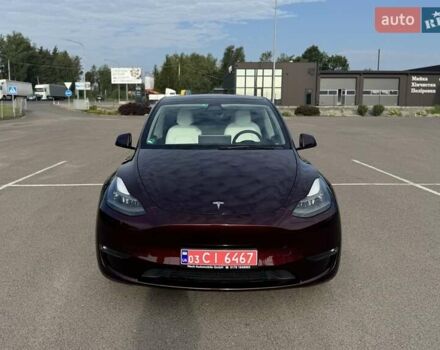 Красный Тесла Model Y, объемом двигателя 0 л и пробегом 42 тыс. км за 34990 $, фото 6 на Automoto.ua