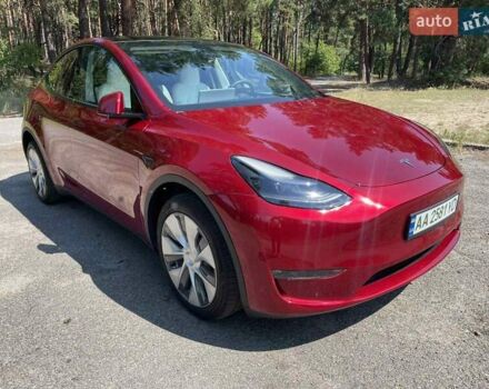 Красный Тесла Model Y, объемом двигателя 0 л и пробегом 28 тыс. км за 38300 $, фото 23 на Automoto.ua