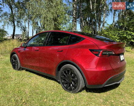 Червоний Тесла Model Y, об'ємом двигуна 0 л та пробігом 26 тис. км за 30500 $, фото 1 на Automoto.ua