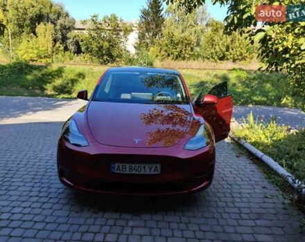 Красный Тесла Model Y, объемом двигателя 0 л и пробегом 21 тыс. км за 36500 $, фото 5 на Automoto.ua