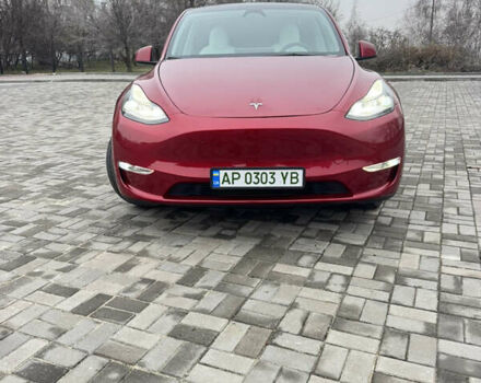 Червоний Тесла Model Y, об'ємом двигуна 0 л та пробігом 22 тис. км за 28500 $, фото 1 на Automoto.ua
