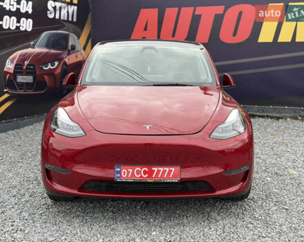 Червоний Тесла Model Y, об'ємом двигуна 0 л та пробігом 8 тис. км за 26200 $, фото 5 на Automoto.ua
