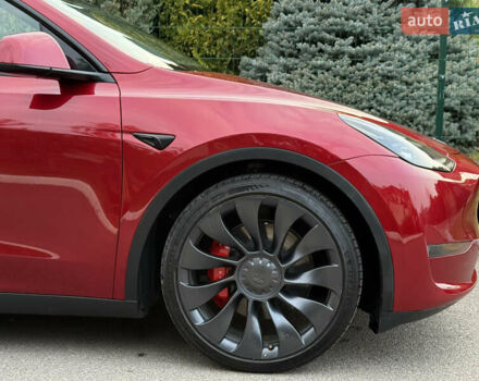 Красный Тесла Model Y, объемом двигателя 0 л и пробегом 4 тыс. км за 34999 $, фото 15 на Automoto.ua