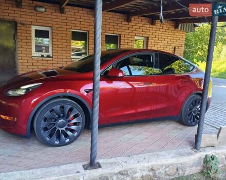 Красный Тесла Model Y, объемом двигателя 0 л и пробегом 21 тыс. км за 36500 $, фото 21 на Automoto.ua