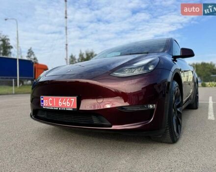 Красный Тесла Model Y, объемом двигателя 0 л и пробегом 42 тыс. км за 34990 $, фото 4 на Automoto.ua