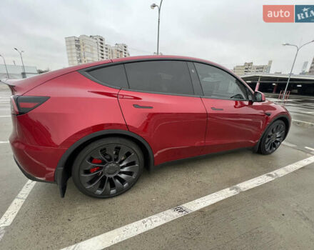Красный Тесла Model Y, объемом двигателя 0 л и пробегом 5 тыс. км за 35500 $, фото 12 на Automoto.ua