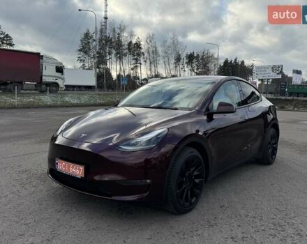Красный Тесла Model Y, объемом двигателя 0 л и пробегом 42 тыс. км за 33900 $, фото 10 на Automoto.ua