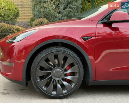 Красный Тесла Model Y, объемом двигателя 0 л и пробегом 4 тыс. км за 34999 $, фото 16 на Automoto.ua
