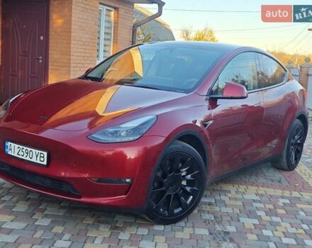 Красный Тесла Model Y, объемом двигателя 0 л и пробегом 20 тыс. км за 32000 $, фото 7 на Automoto.ua