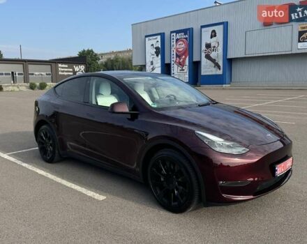 Красный Тесла Model Y, объемом двигателя 0 л и пробегом 42 тыс. км за 34990 $, фото 8 на Automoto.ua
