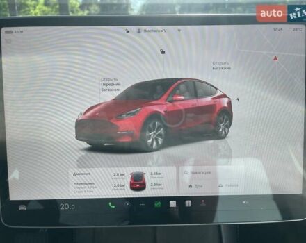 Красный Тесла Model Y, объемом двигателя 0 л и пробегом 26 тыс. км за 39500 $, фото 18 на Automoto.ua