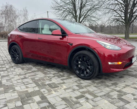 Червоний Тесла Model Y, об'ємом двигуна 0 л та пробігом 22 тис. км за 28500 $, фото 3 на Automoto.ua