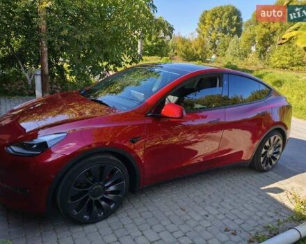 Красный Тесла Model Y, объемом двигателя 0 л и пробегом 21 тыс. км за 36500 $, фото 6 на Automoto.ua