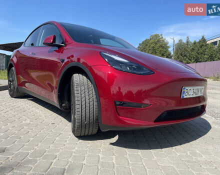 Красный Тесла Model Y, объемом двигателя 0 л и пробегом 2 тыс. км за 34500 $, фото 6 на Automoto.ua
