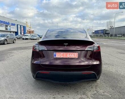Красный Тесла Model Y, объемом двигателя 0 л и пробегом 42 тыс. км за 33900 $, фото 5 на Automoto.ua