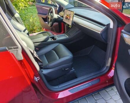 Красный Тесла Model Y, объемом двигателя 0 л и пробегом 21 тыс. км за 36500 $, фото 17 на Automoto.ua